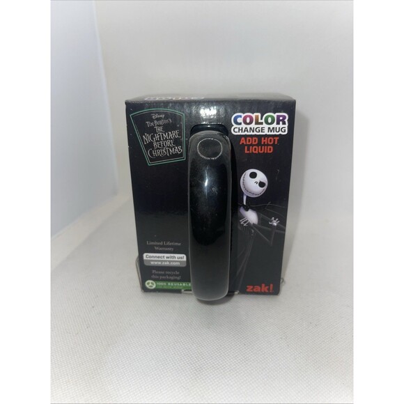 The Nightmare Before Christmas Color Changing Coffee Mug 15 oz Jack Sally & Zero - Picture 4 of 6